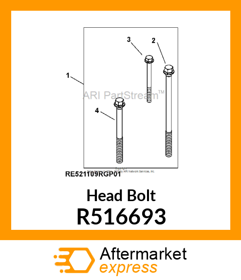 SCREW, SPECIAL, LONG R516693