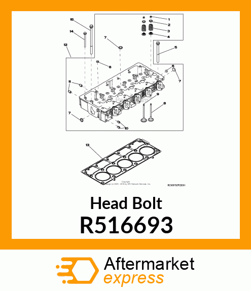 SCREW, SPECIAL, LONG R516693