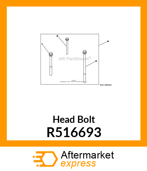 SCREW, SPECIAL, LONG R516693