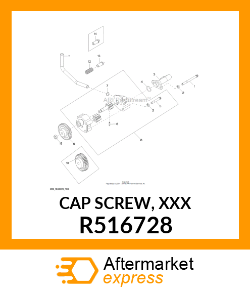 CAP SCREW, XXX R516728