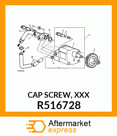 CAP SCREW, XXX R516728