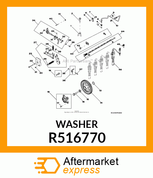 WASHER, SPECIAL R516770