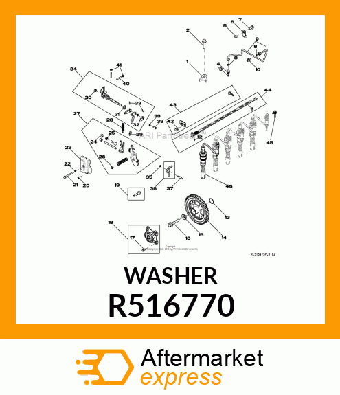 WASHER, SPECIAL R516770