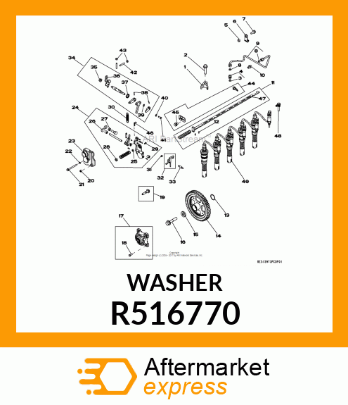 WASHER, SPECIAL R516770