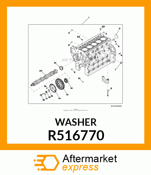 WASHER, SPECIAL R516770