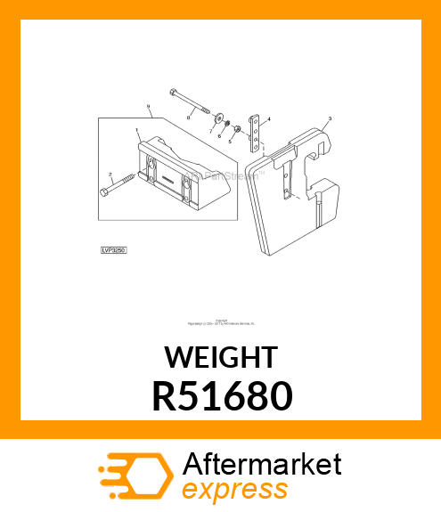 WEIGHT,QUICK TATCH R51680