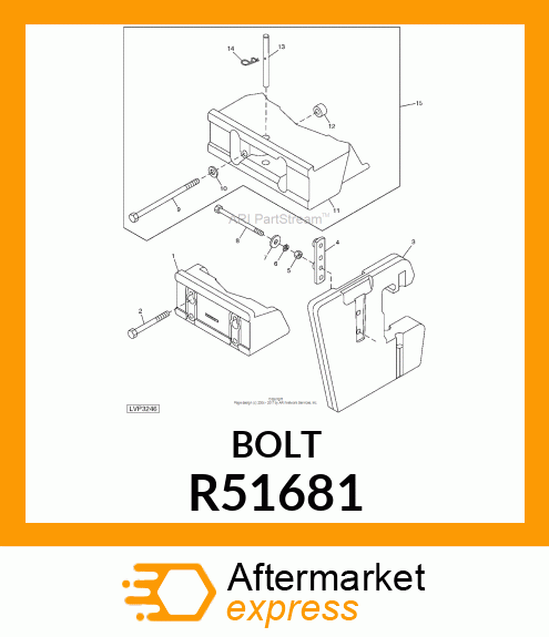 BOLT, SPECIAL HEX R51681