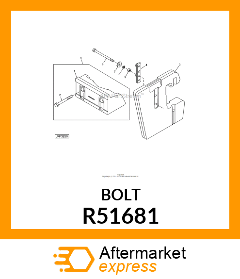 BOLT, SPECIAL HEX R51681