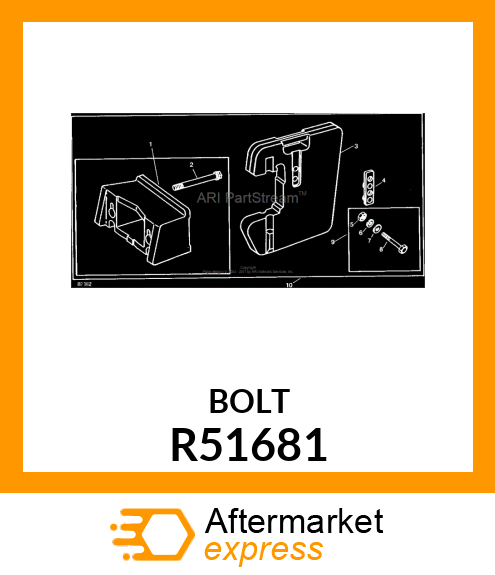 BOLT, SPECIAL HEX R51681