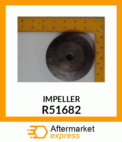 IMPELLER, IMPELLER,WATER PUMP R51682