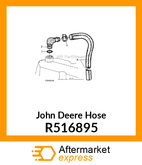 HOSE, VENT R516895