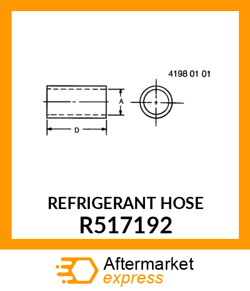 REFRIGERANT HOSE R517192