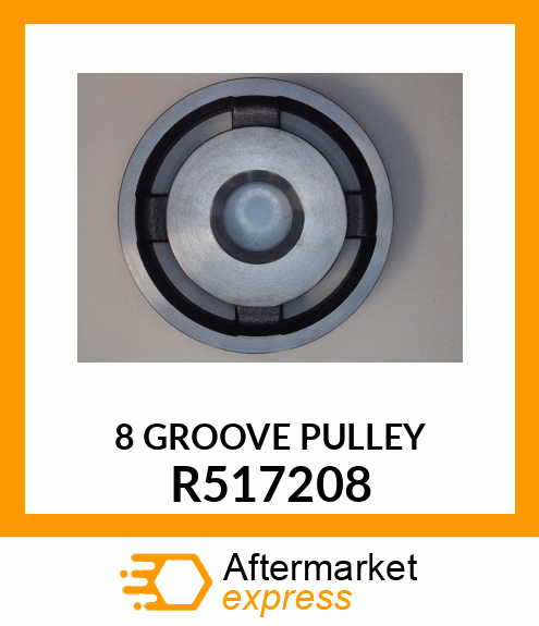 PULLEY, 168MM CAST DUCTILE IRON R517208