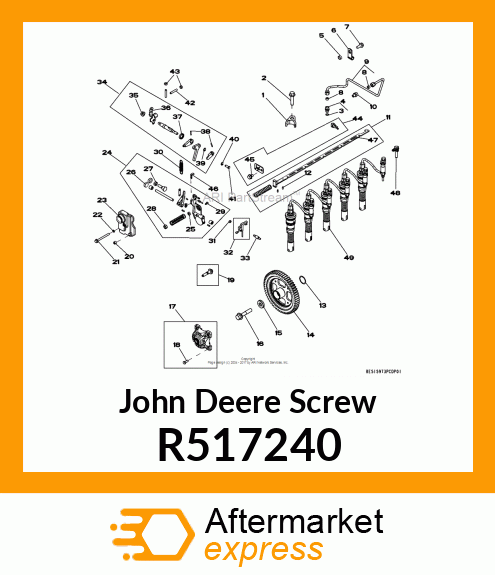 SCREW, FLANGED R517240