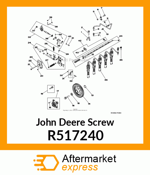 SCREW, FLANGED R517240