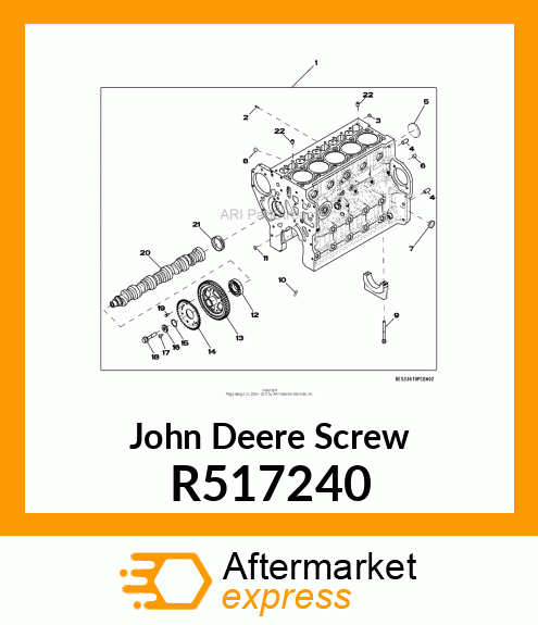 SCREW, FLANGED R517240