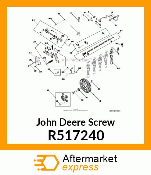 SCREW, FLANGED R517240