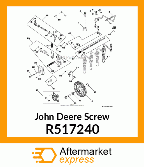 SCREW, FLANGED R517240