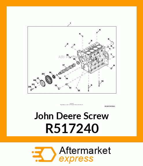 SCREW, FLANGED R517240