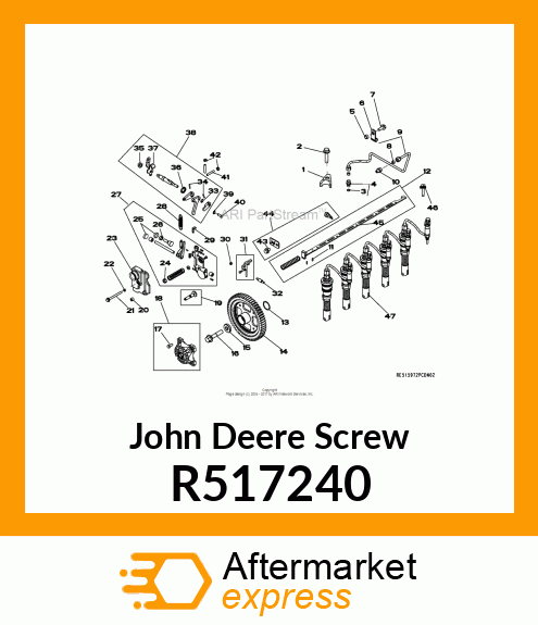 SCREW, FLANGED R517240