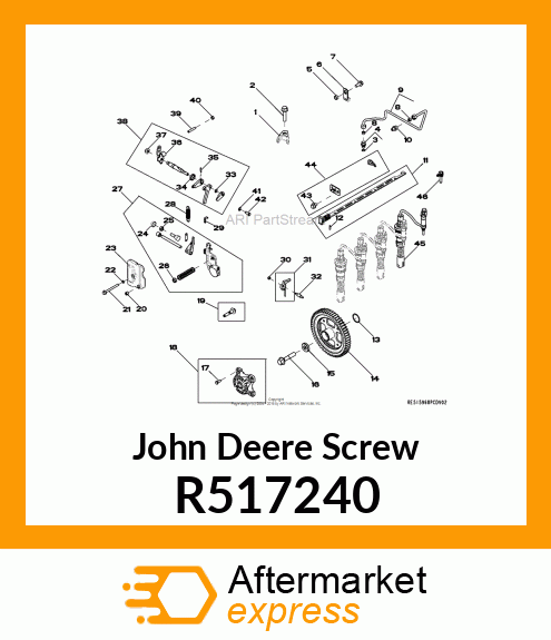 SCREW, FLANGED R517240