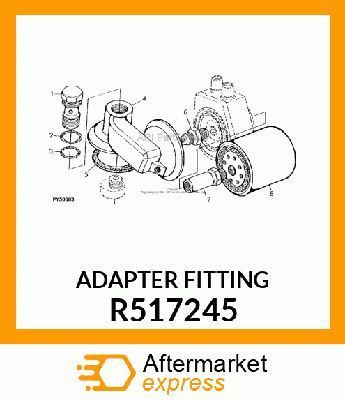 ADAPTER FITTING R517245