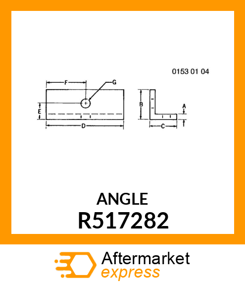 BRACKET, SUPPORT R517282