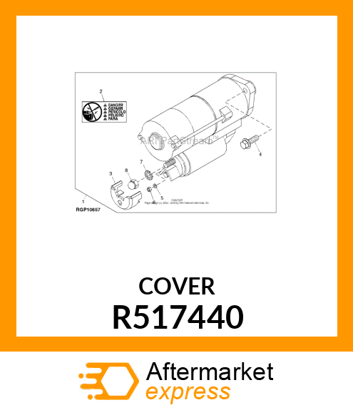 COVER, JUMP START R517440