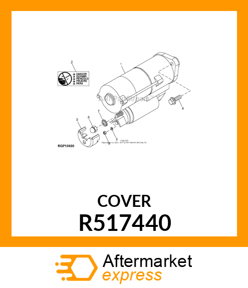 COVER, JUMP START R517440