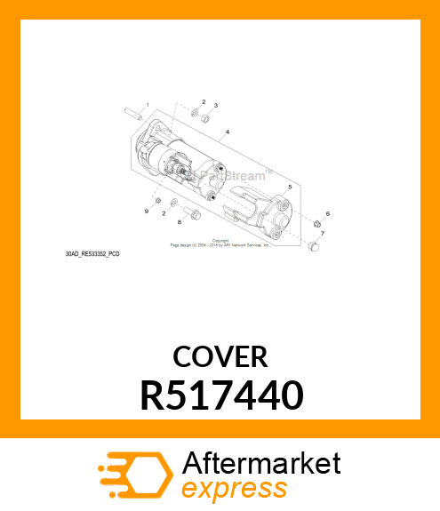 COVER, JUMP START R517440