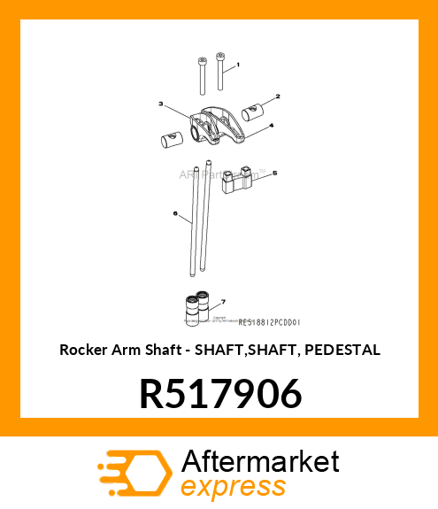 Rocker Arm Shaft R517906