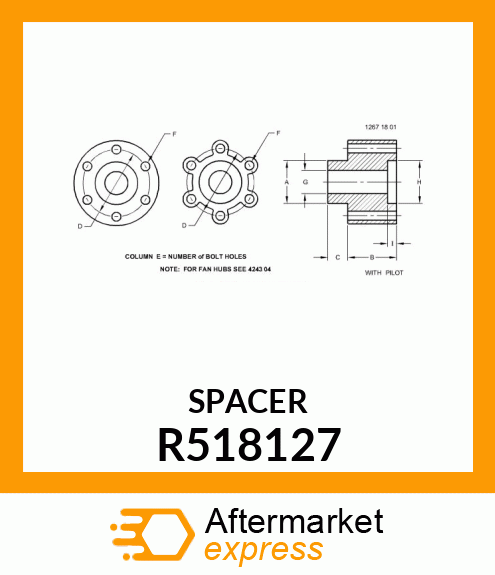 SPACER R518127