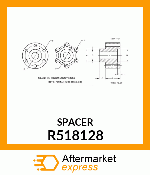 SPACER R518128