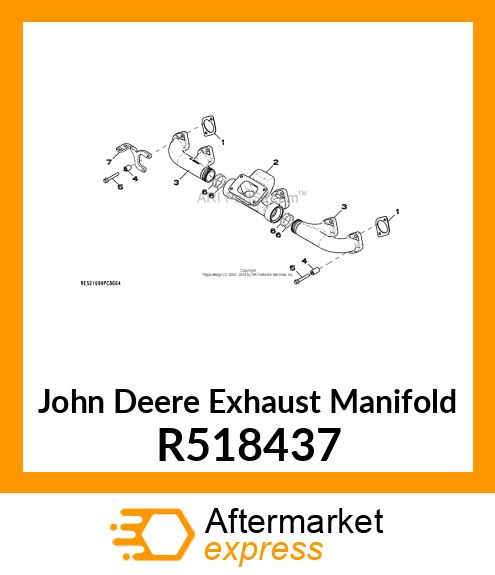 EXHAUST MANIFOLD R518437