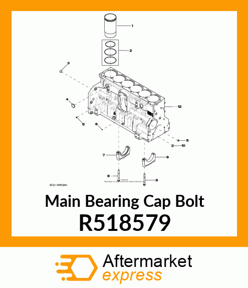 CAP SCREW R518579