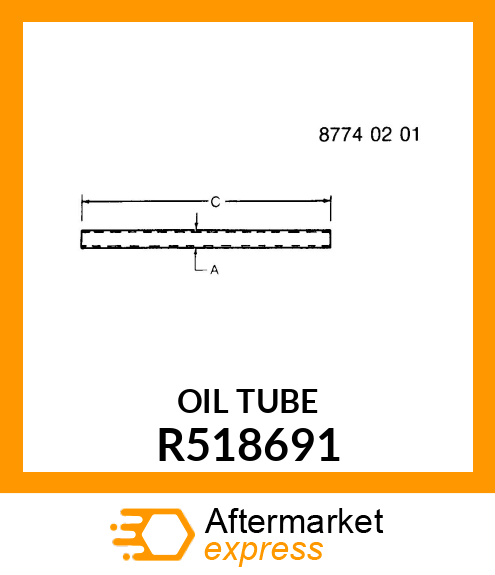 OIL TUBE R518691