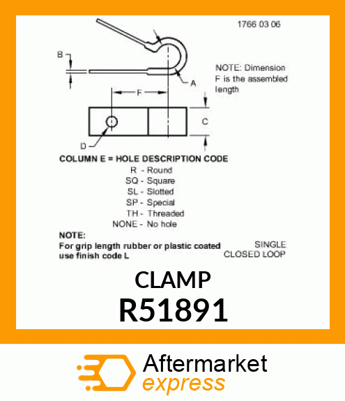 CLAMP R51891