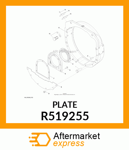 COVER, TIMING HOLE R519255