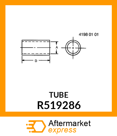 HOSE,OIL DRAIN R519286