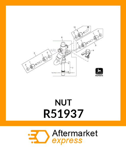 TUBE NUT R51937