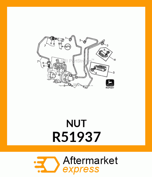 TUBE NUT R51937