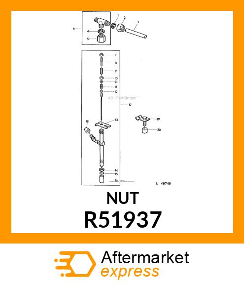 TUBE NUT R51937