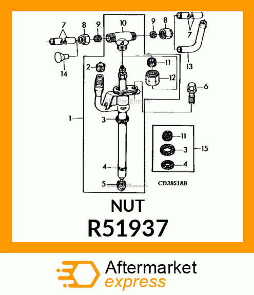 TUBE NUT R51937