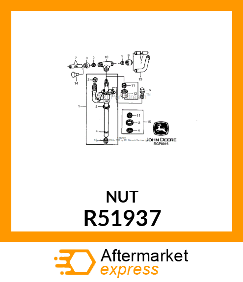 TUBE NUT R51937