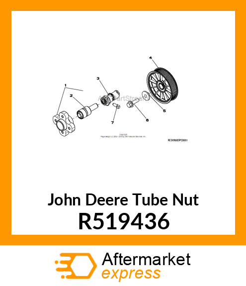 TUBE NUT R519436