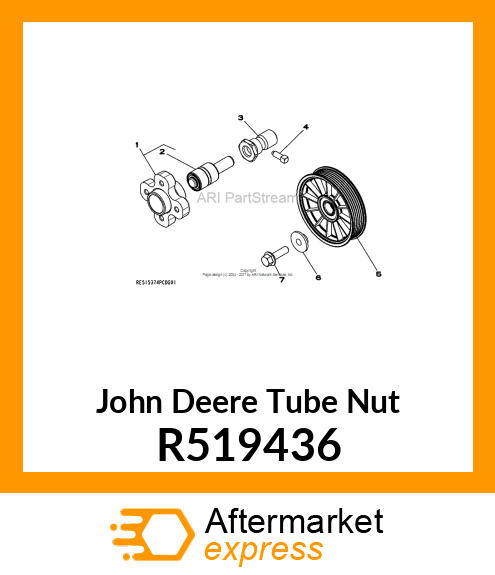 TUBE NUT R519436