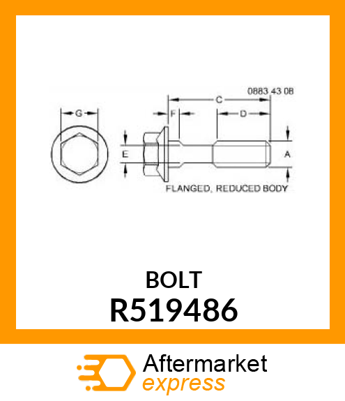 CAP SCREW R519486