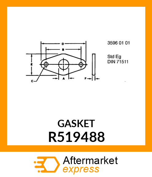 EXHAUST MANIFOLD R519488