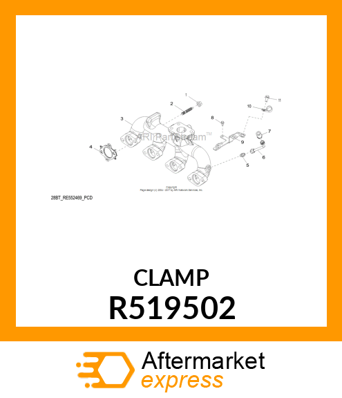 CLAMP,DIA 19.05 X 15 R519502