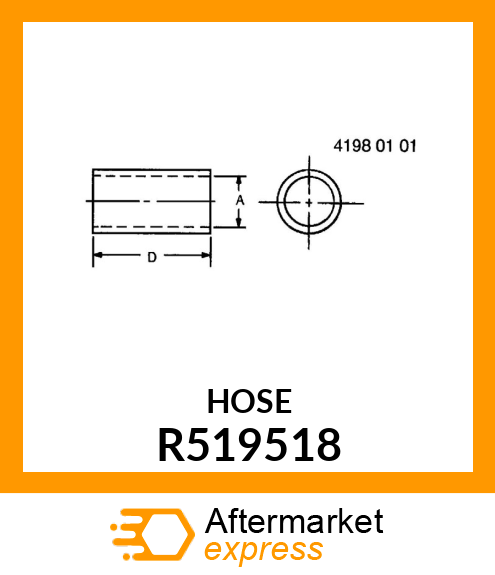 HOSE, COOLANT R519518